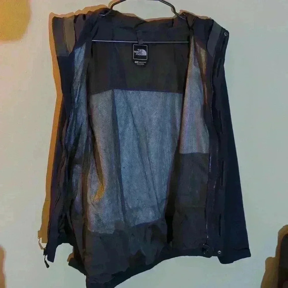 North Face Hyvent 3 in 1 Jacket T325 T725 2013 Gray and blue Mens Medium M - Picture 7 of 10